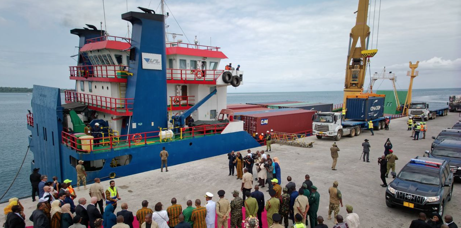 You are currently viewing Pemba yaanza kupokea meli za mizigo, kupunguza gharama za usafirishaji
