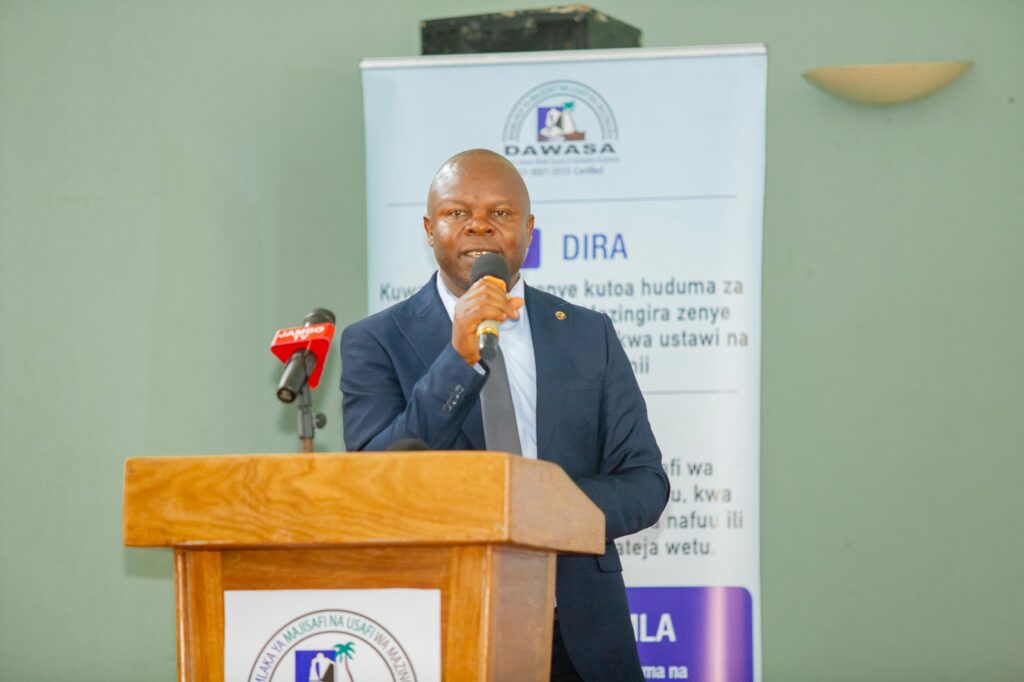 You are currently viewing Mhandisi Bwire: Tunairudisha DAWASA kwa wananchi