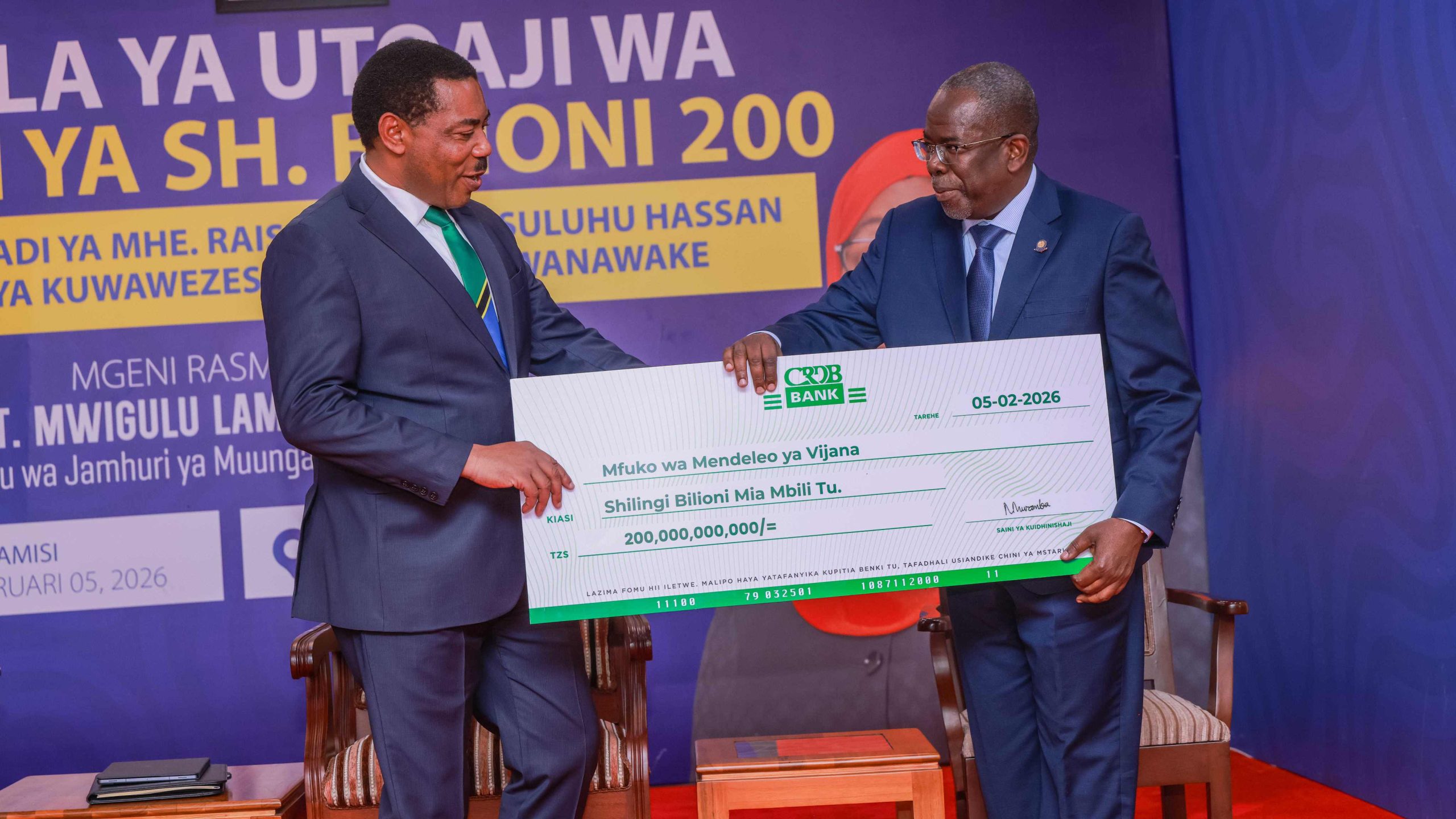 You are currently viewing Rais Samia atoa bilioni 200/- kuwezesha vijana, wanawake