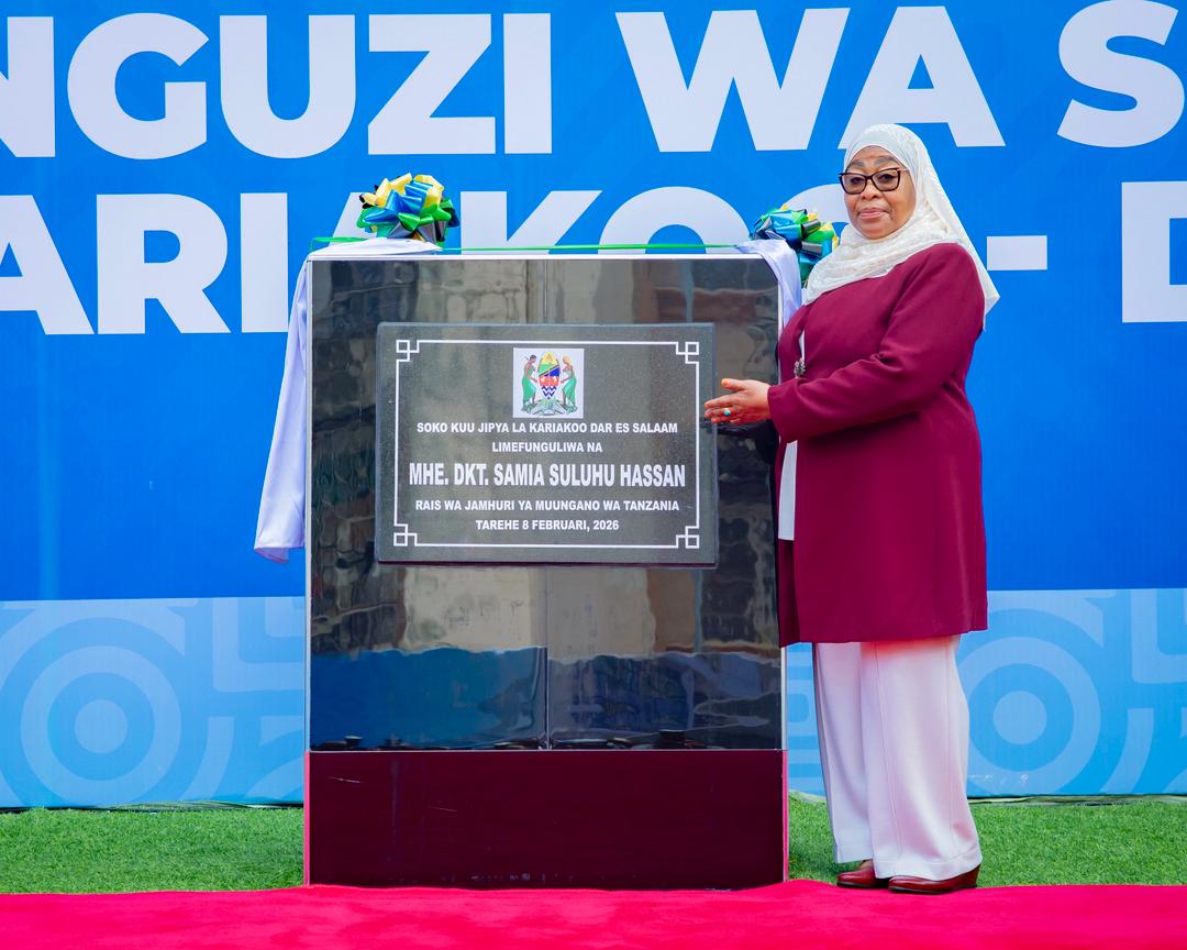 You are currently viewing Dkt Samia: Viongozi msihodhi maeneo ndani ya Soko la Kariakoo