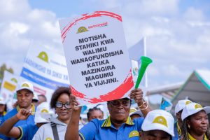Read more about the article Dkt Samia: Wafanyakazi Serikali inawasilikiza, inawathamini chapeni kazi